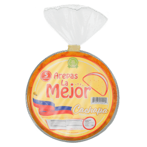 Cachapas La Mejor x5 – Venezolanas 100% Maíz Dulce Natural