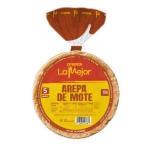 Arepas de Mote x5 – 100% Maíz Pelado Natural y Artesanal