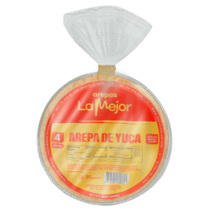 Arepas de Yuca x4 – 100% Naturales, Sin Gluten y Artesanales