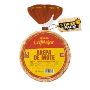 Arepas de Mote x5 – 100% Maíz Pelado Natural y Artesanal