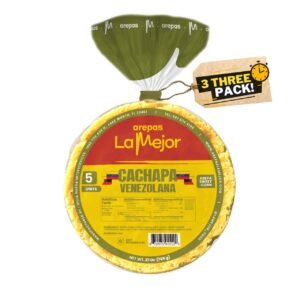 Cachapas La Mejor x5 – Venezolanas 100% Maíz Dulce Natural