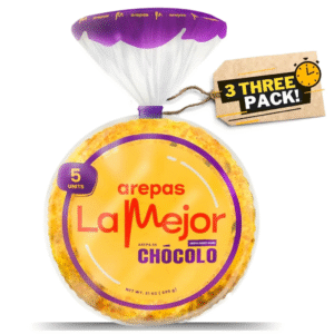 Arepas Dulces de Chócolo La Mejor. 3 Pack x5 Unidades - ENVÍO GRATIS