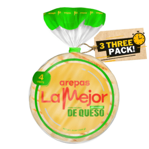 Arepas La Mejor Rellenas de Queso. 3 Pack x4 Unidades - ENVÍO GRATIS
